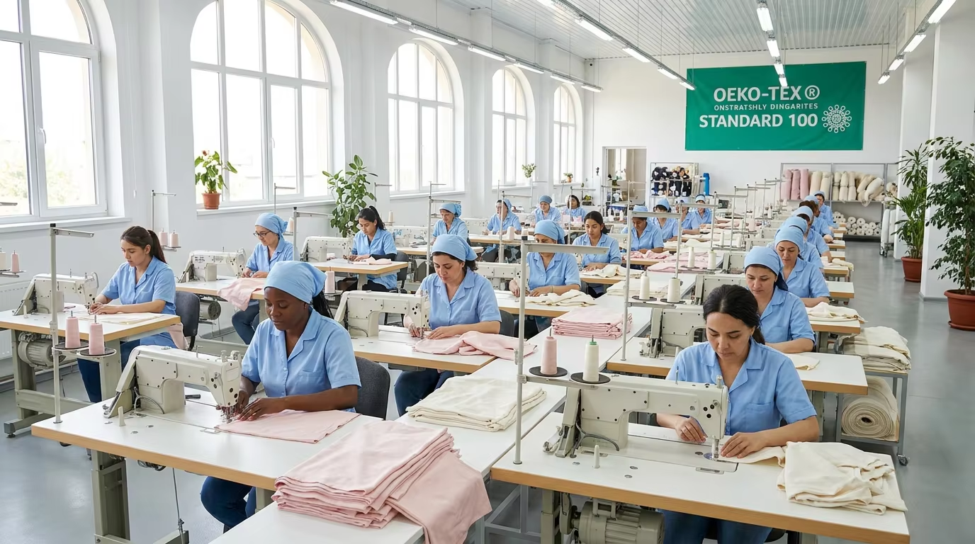 OEKO-TEX Certified Womens Clothing Manufacturer 2026 facility overview