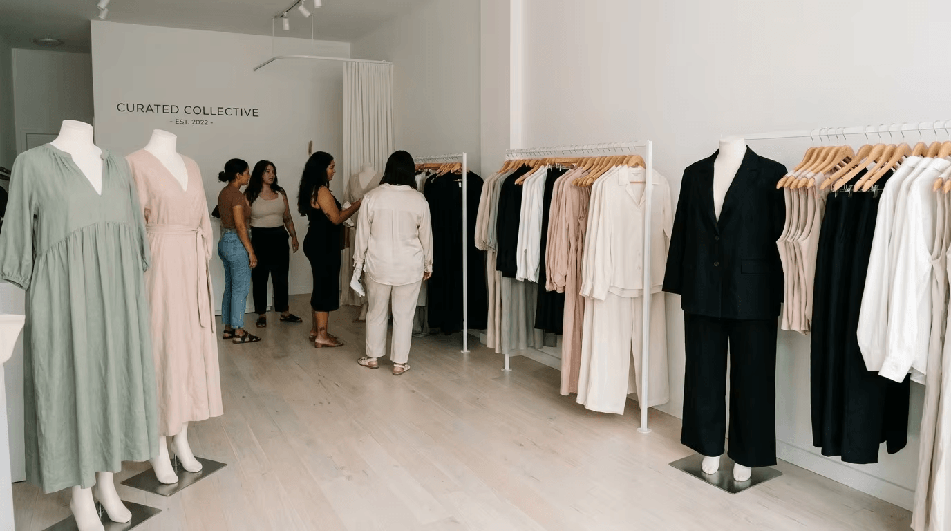 plus size clothing manufacturer 2026 showroom display